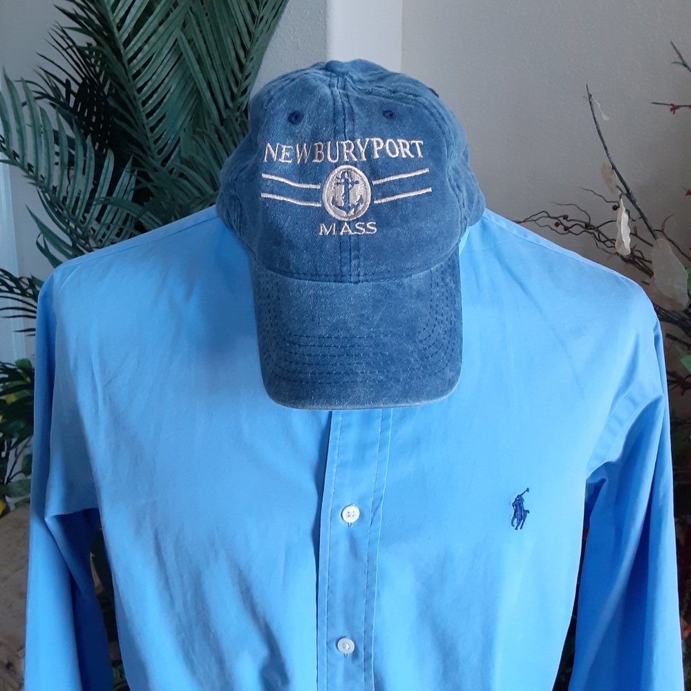 NEWBURYPORT, MASS, Nautical Cotton Billed Cap, Unisex